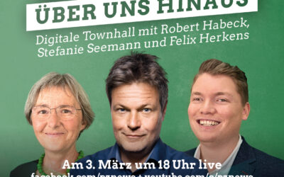 Digitale Townhall mit Robert Habeck
