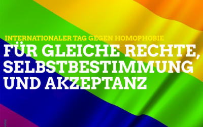 Tag gegen Homo-, Bi-, Inter- und Transfeindlichkeit