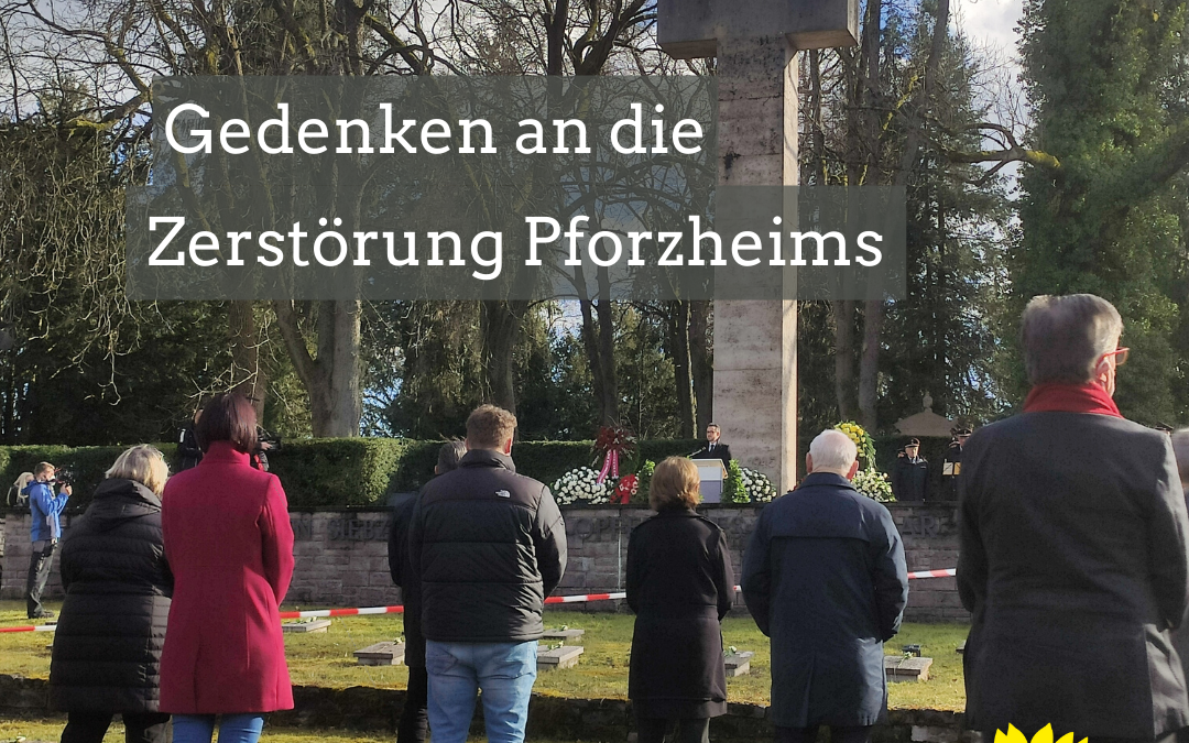 Gedenken an die Zerstörung Pforzheims