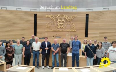 Besuch im Landtag