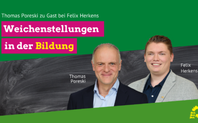 Bildungspolitische Veranstaltung: Landtagsabgeordneter Poreski zu Gast im Wahlkreis