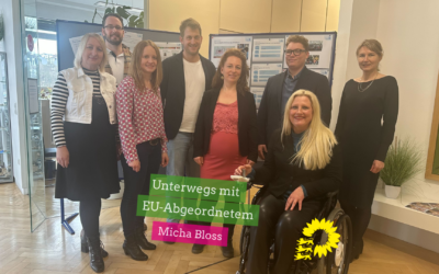 Grüner Europaabgeordneter Bloss besucht meinen Wahlkreis
