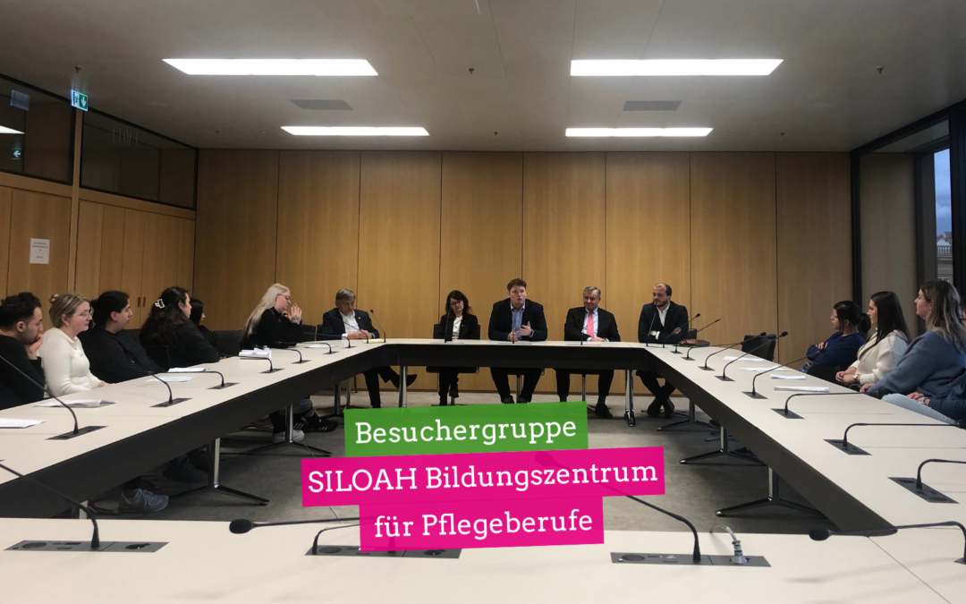 Besuchergruppe aus Pforzheim: SILOAH Bildungszentrum für Pflegeberufe
