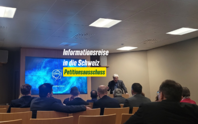 Informationsreise mit dem Petitionsausschuss
