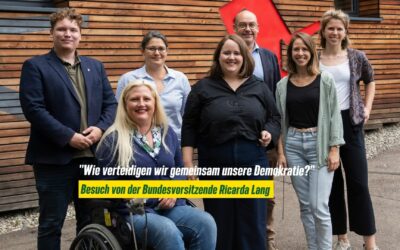 Besuch von der Bundesvorsitzende Ricarda Lang
