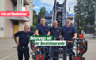 Unterwegs mit der Berufsfeuerwehr