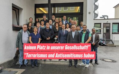 Terrorismus und Antisemitismus haben keinen Platz in unserer Gesellschaft!