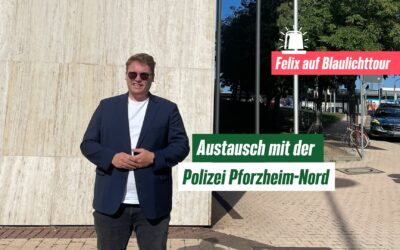 Austausch mit dem Polizeirevier Pforzheim-Nord