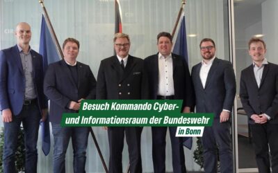 Besuch Kommando Cyber- und Informationsraum der Bundeswehr