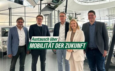 Austausch über Mobilität der Zukunft bei Audi in Neckarsulm