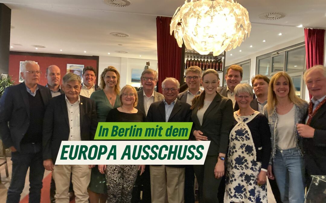 Reise des Europa Ausschusses nach Berlin